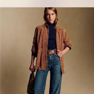 Sezane Will Suede Jacket | Large